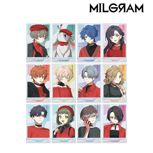 『MILGRAM -ミルグラム-』描き下ろし 5th Anniversary ver. トレーディングアクリルスタンド(単位/BOX)【202510再販】